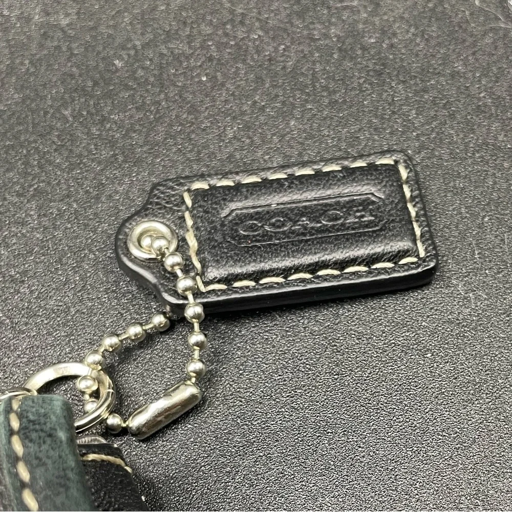 Coach Black Leather Women's Wristlet - Picture 3 of 6